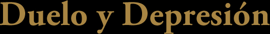 DUELO Y DEPRESION