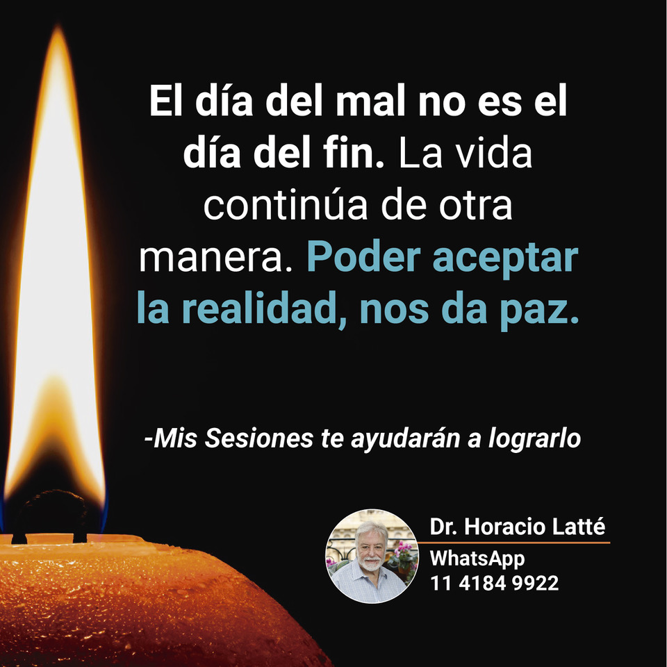 Poder aceptar la realidad, nos da PAZ